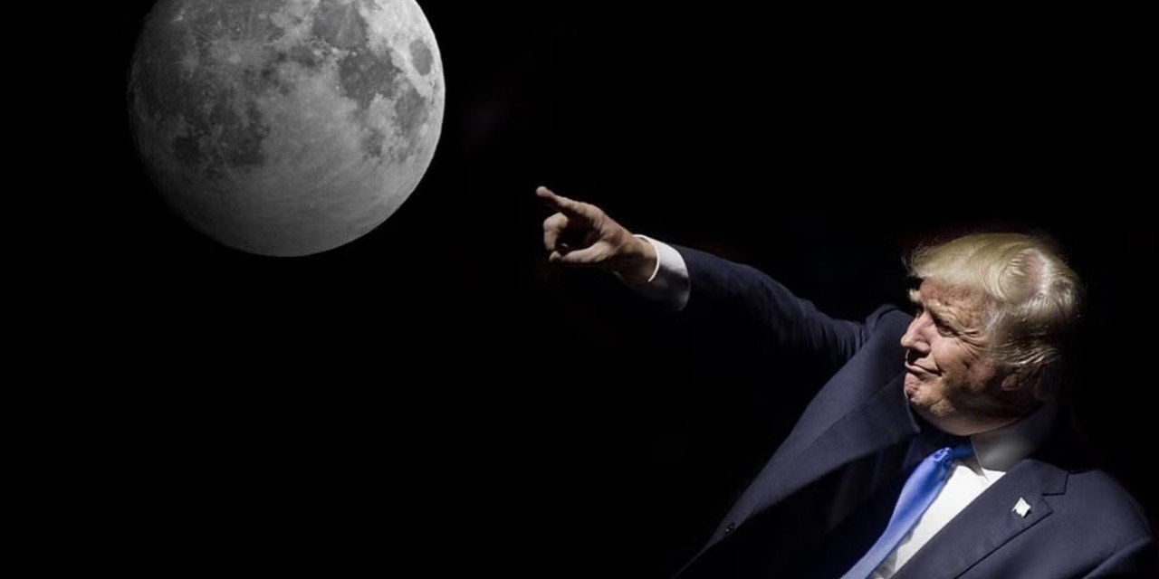 Trump, Grönland'dan Sonra Gözünü Ay'a Dikti!