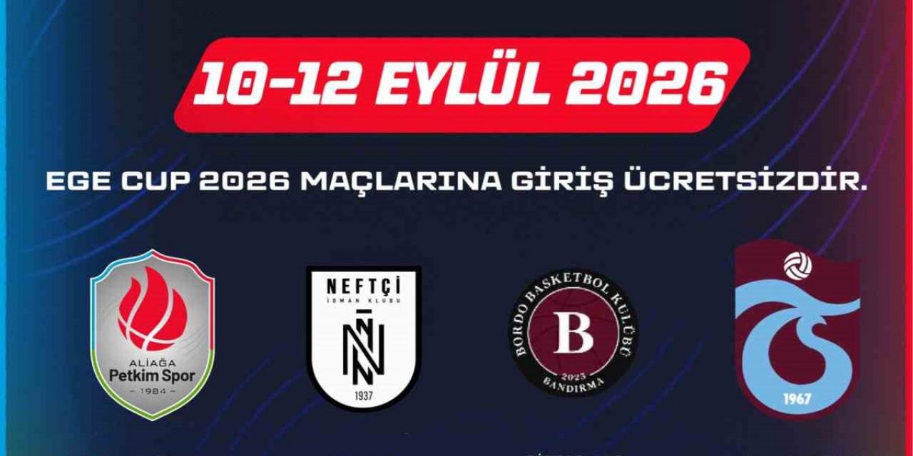 Ege Cup 2026'da 4 Takım Aliağa'da Kozlarını Paylaşacak; İlk Maç Petkim-Neftchi