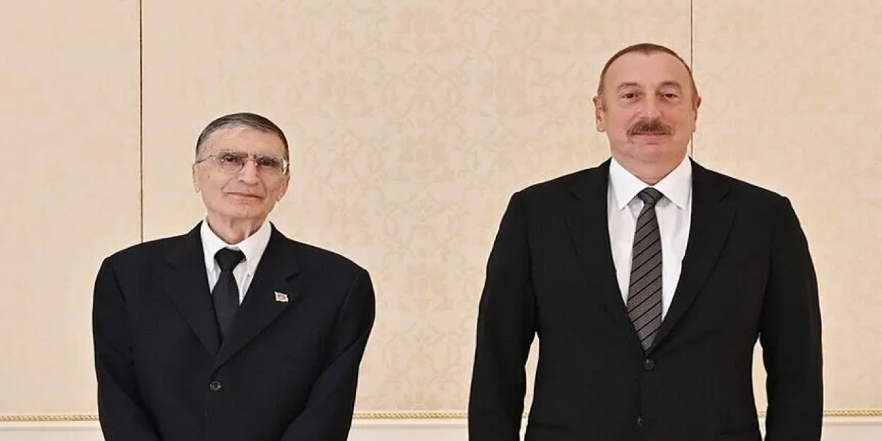 Azerbaycan Cumhurbaşkanı Aliyev, Nobel Ödüllü Türk Bilim İnsanı Sancar'ı "Şöhret" Nişanıyla Ödüllendirdi