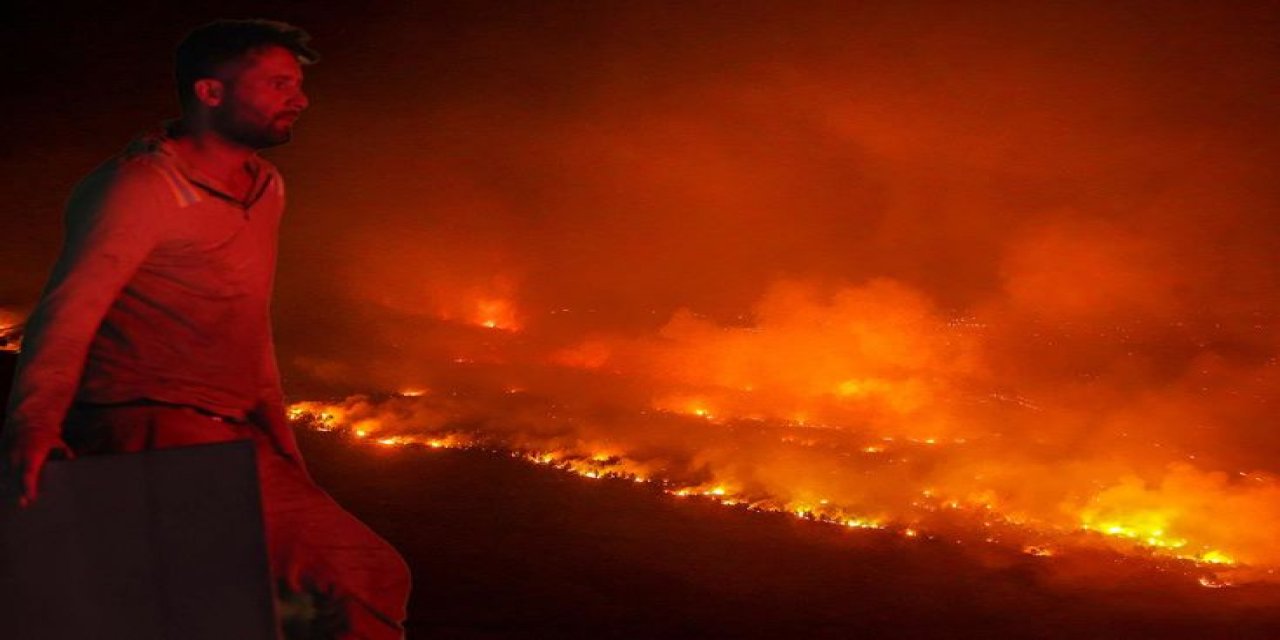 Antalya’da Alevlere Karşı Seferberlik! Plakasız İtfaiye Araçlarını Bile Sahaya Çıkardılar