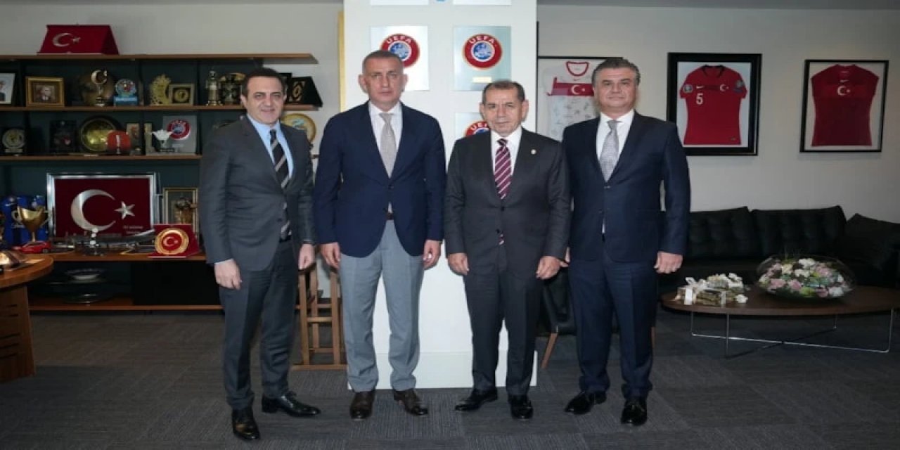 TFF İle İlişkiler Askıya Alınmıştı: Dursun Özbek, İbrahim Hacıosmanoğlu'nu Ziyarete Gitti