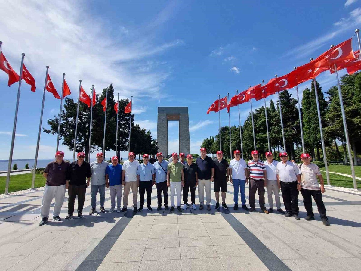 TASKK 17. Bölge Toplantısı Çanakkale'de Yapıldı, Bilecik ASKF Başkanı Tosun Katıldı