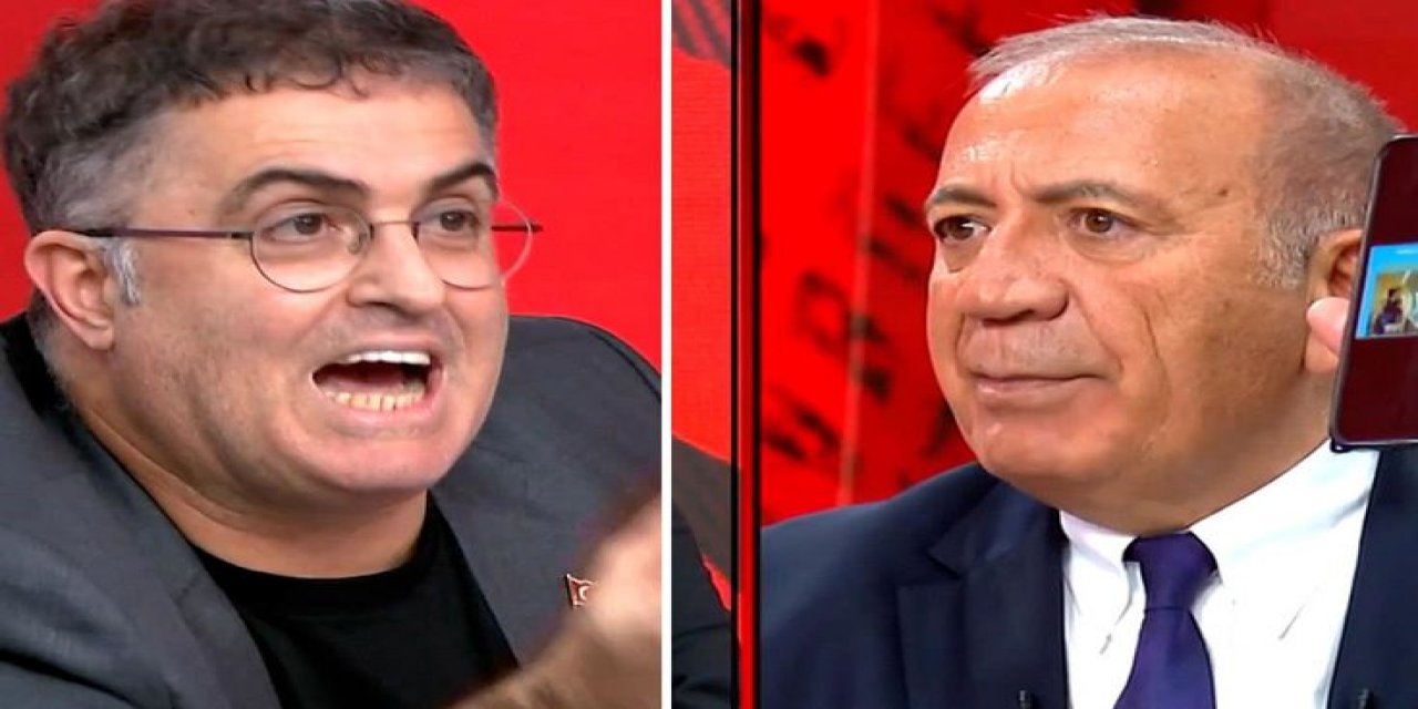Canlı Yayında Birbirine Girdiler! Bir Anda Ayağa Fırladı