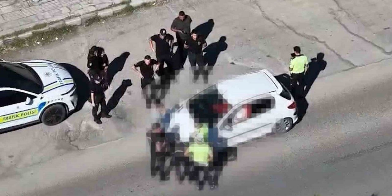 Kırıkkale'de Dron Denetimini Fark Eden Sürücü Yolcuyla Yer Değiştirdi, 200 Bin Lira Ceza Yedi