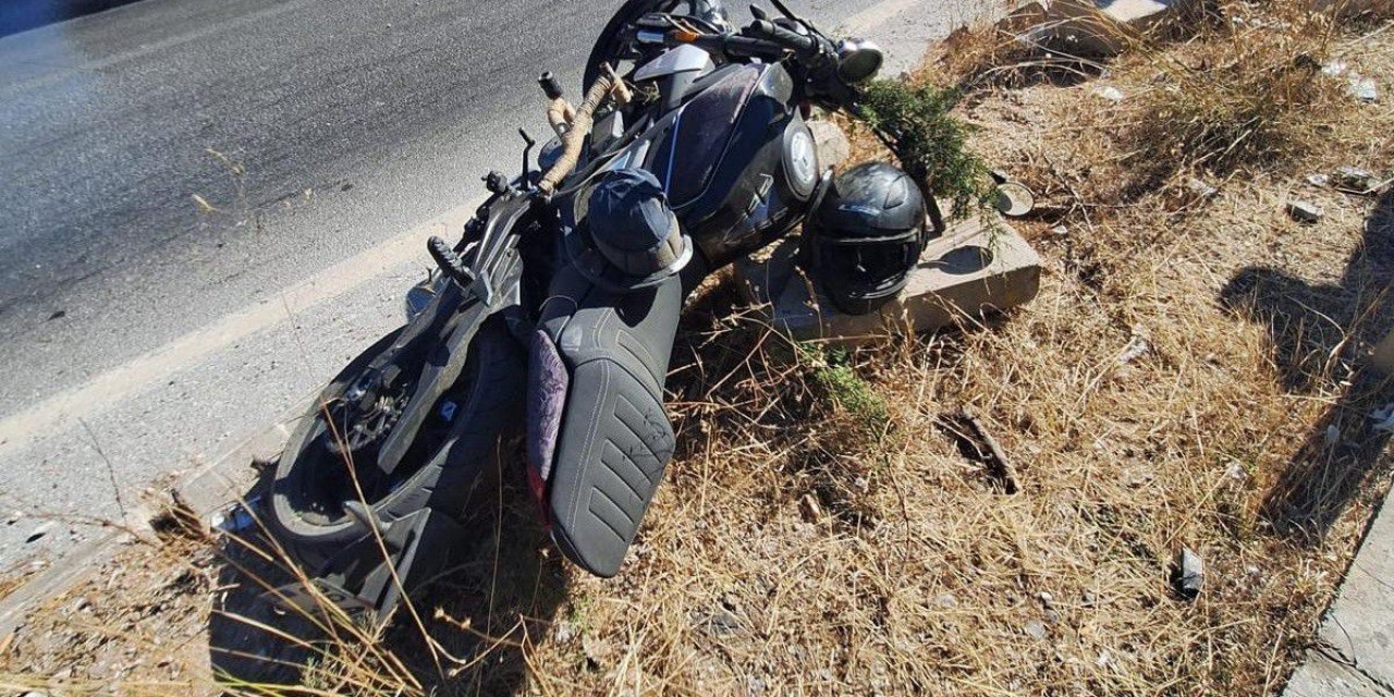 Bodrum-Milas'ta Motosiklet Refüje Çarptı; 26 Yaşındaki Sürücü Hayatını Kaybetti