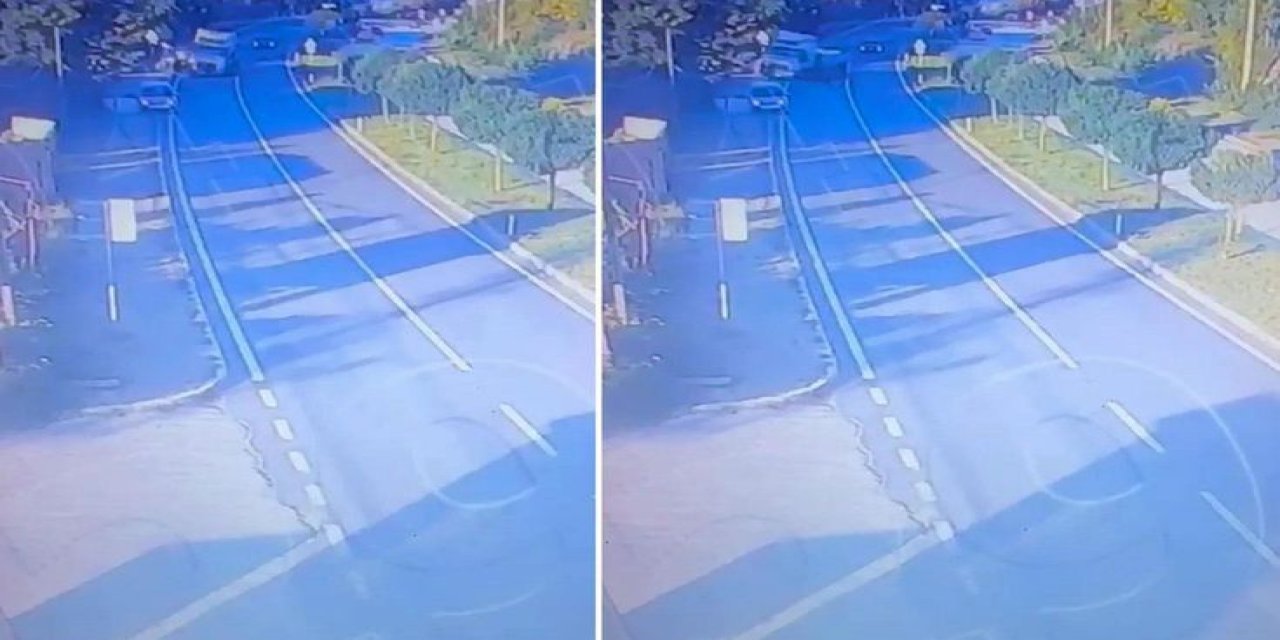 Düzce’de 4 Kişinin Öldüğü Kazanın Güvenlik Kamerası Görüntüleri Ortaya Çıktı