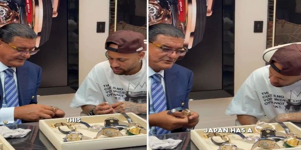 Neymar'ın Satın Aldığı Saati Görenler Aynı Yorumu Yapıyor