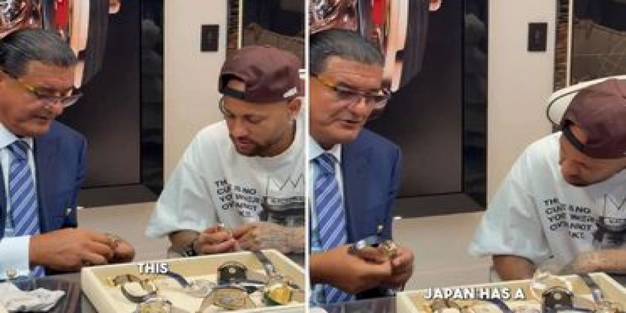 Neymar'ın Satın Aldığı Saati Görenler Aynı Yorumu Yapıyor