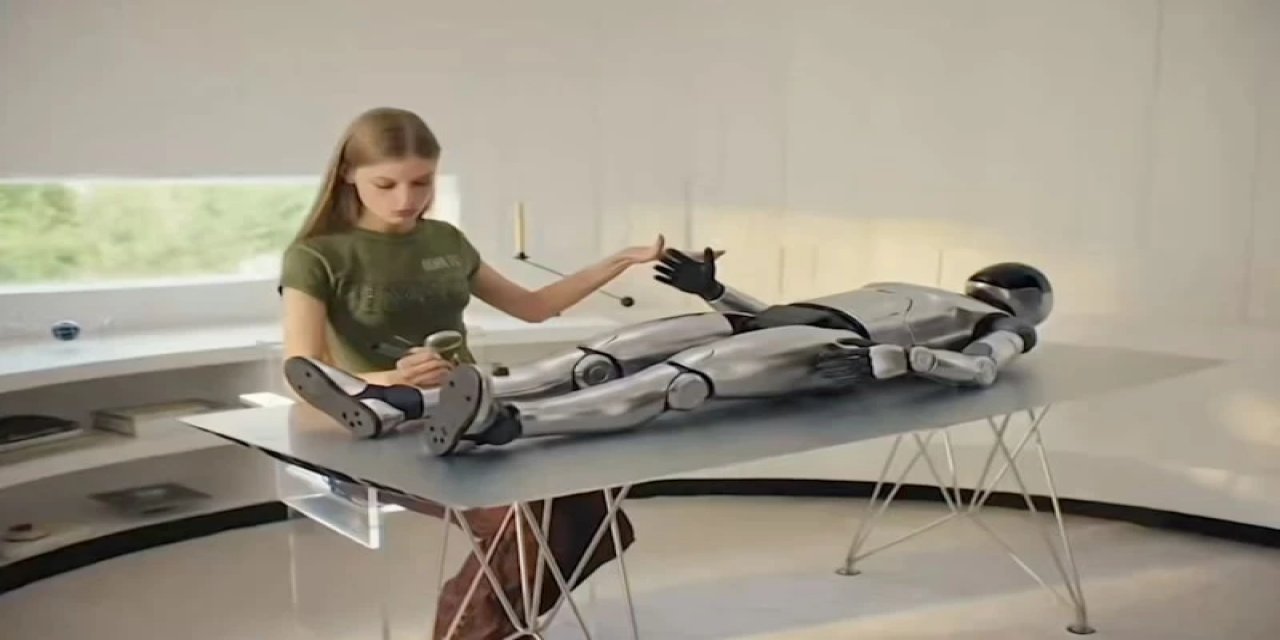 Elon Musk'ın Trans Kızı Wilson, Babasının Robotlarıyla Dalga Geçen Bir Reklamda Oynadı