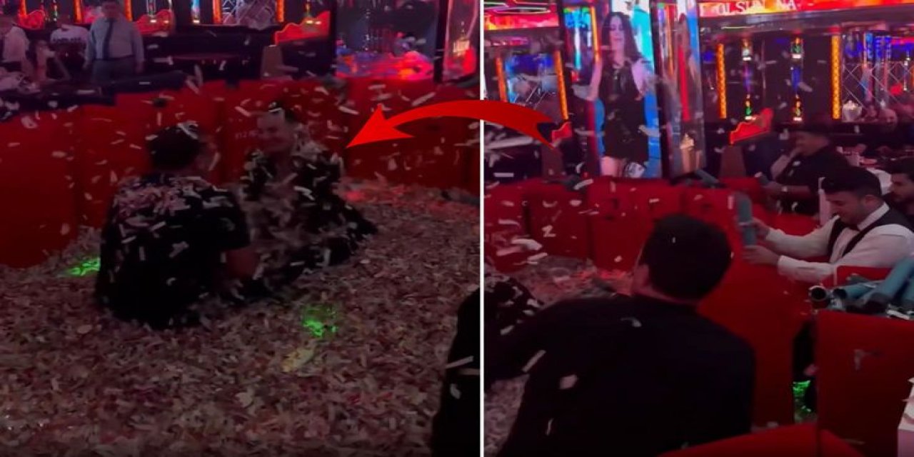Sevgilisiyle Pavyona Gitti! Yaptığı Hareket Geceye Damga Vurdu