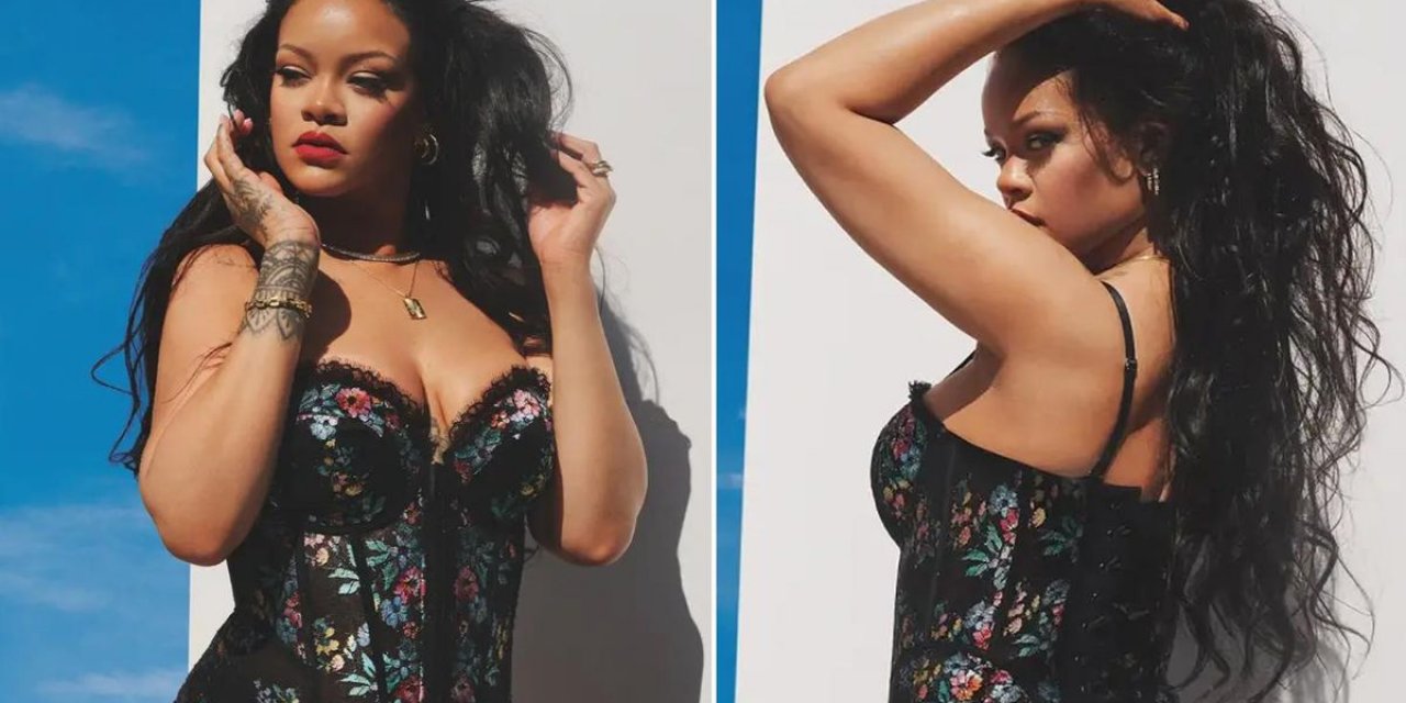 Rihanna Yine Çok İddialı! Verdiği Pozlarla Sınırları Zorladı