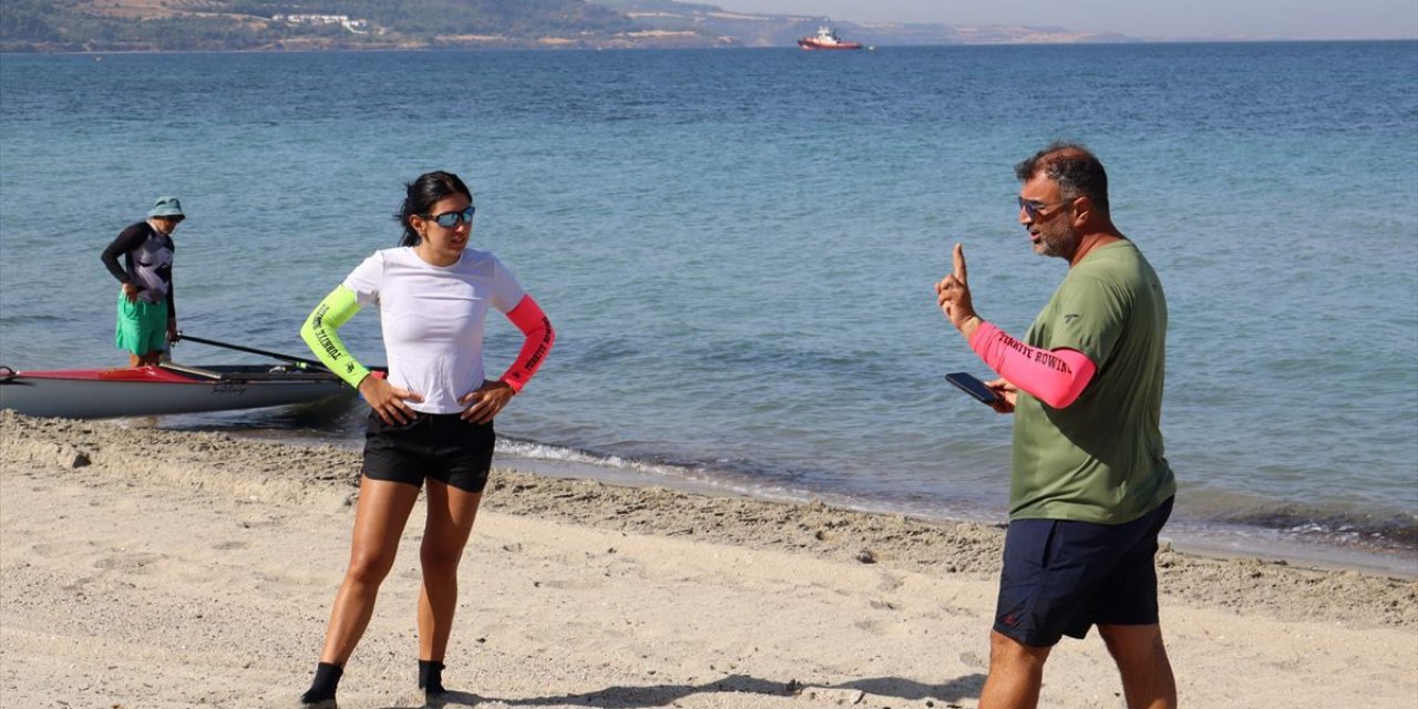 Kürek Milli Takımının Çanakkale Kampında 10 Sporcu Ter Döküyor