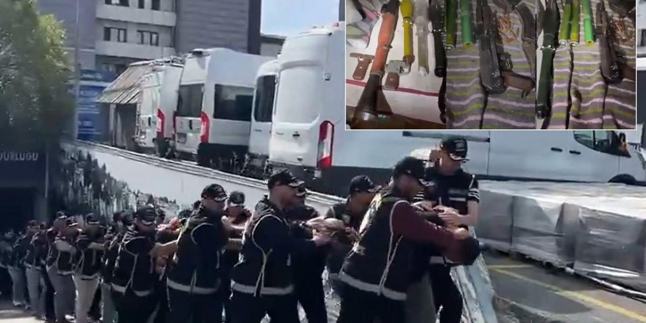 Sarallar Suç Örgütüne Düzenlenen Operasyonda Gözaltına Alınan 19 Şüpheli Tutuklandı