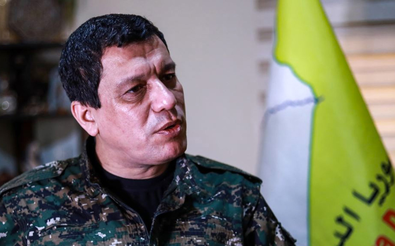 Terörist Mazlum Kobani, Rus komutanla görüştü