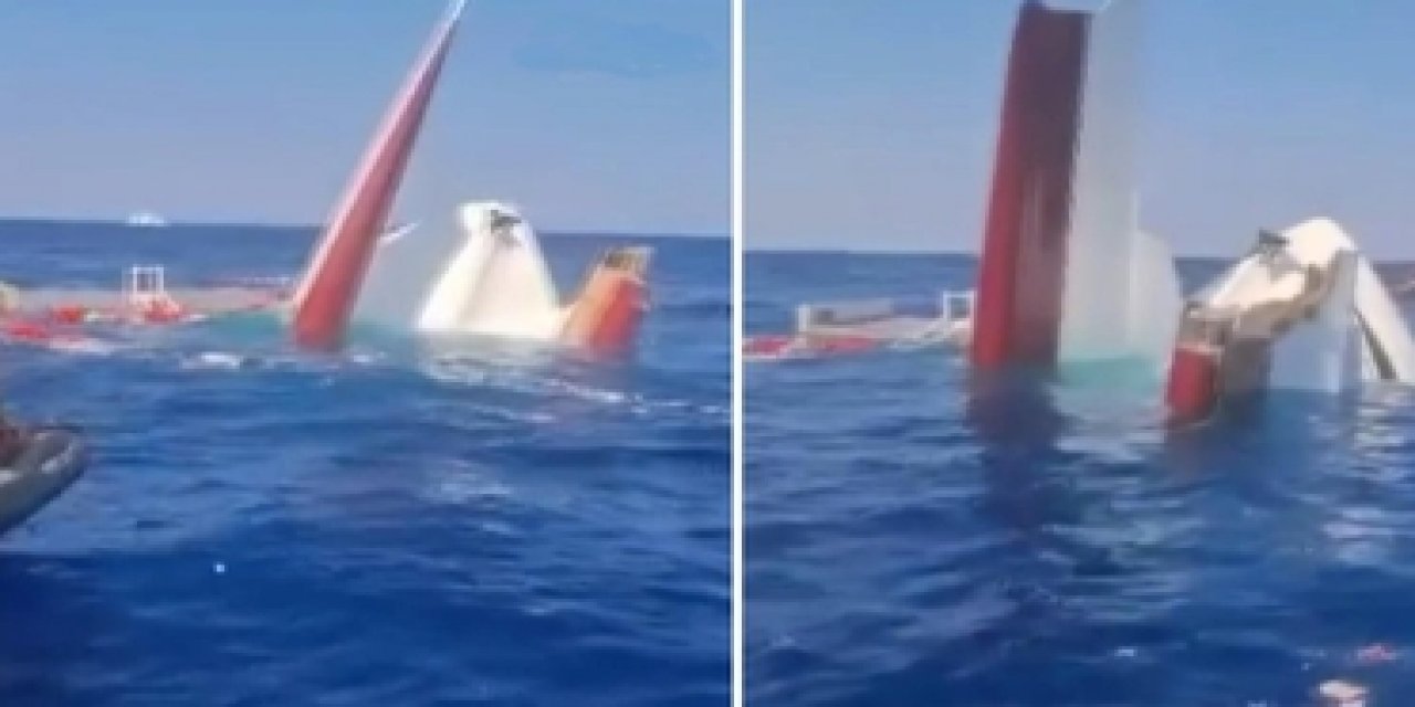 Girne’de Batan Geminin Yeni Görüntüleri Ortaya Çıktı