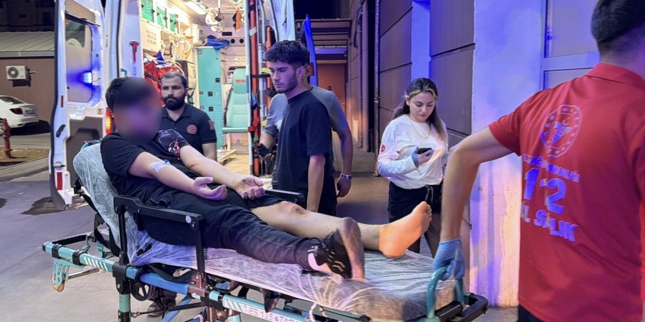 Adıyaman'da Kontrolden Çıkan Motosiklet Devrildi, 1 Kişi Yaralandı