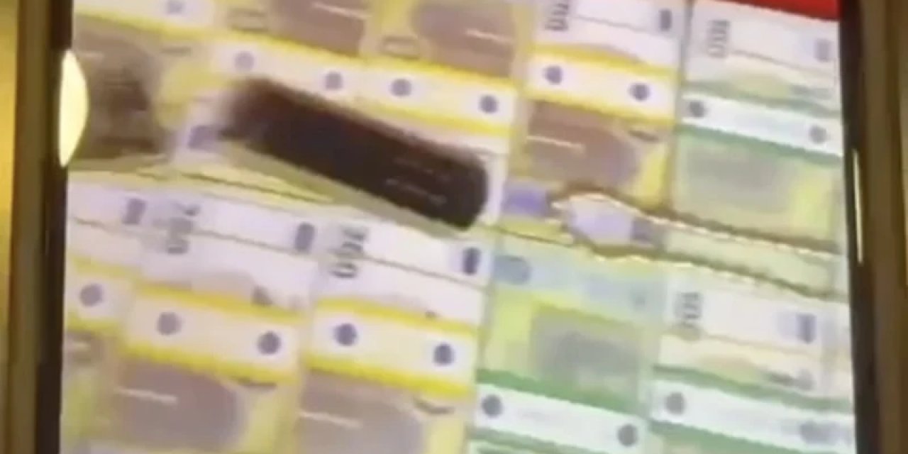 Vanlı Kara Haydar'ın Balya Balya Dövizlerle Görüntüleri Ortaya Çıktı