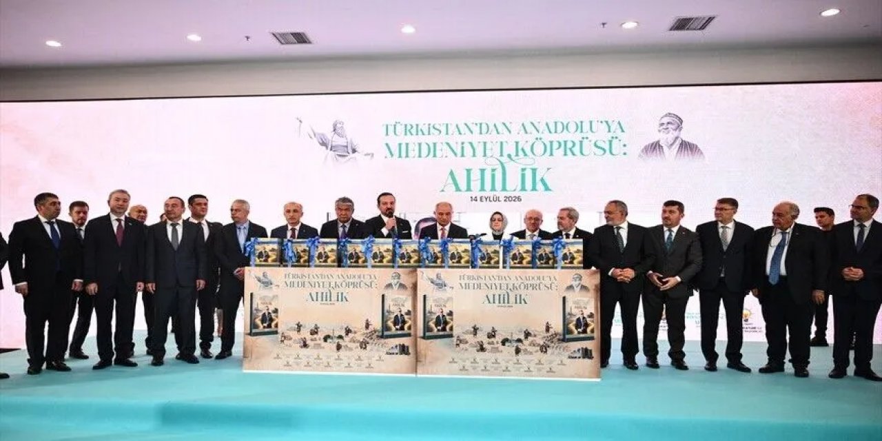 "Türkistan'dan Anadolu'ya Medeniyet Köprüsü: Ahilik" Kitabının Tanıtımı Yapıldı