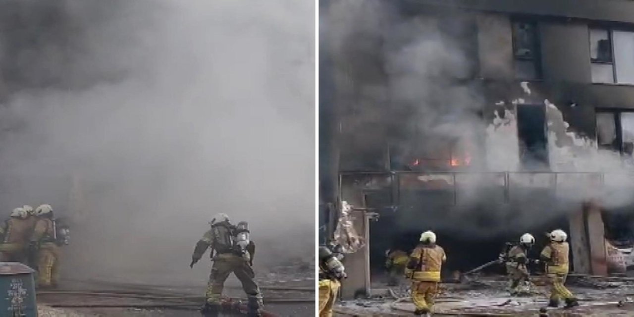 Pendik'te 8 Katlı Binada Yangın! İtfaiye Ekipleri Müdahale Ediyor
