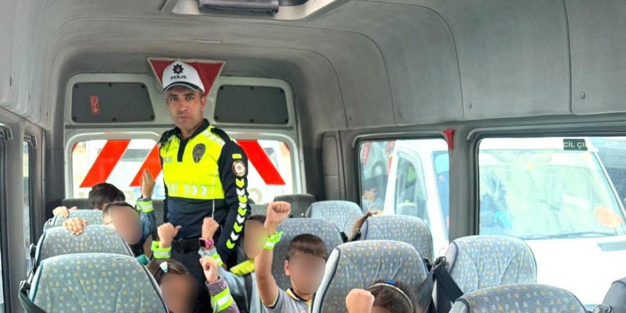 Erzurum'da Okul Servislerine Denetim Aralıksız Sürüyor, Kurallara Uymayan Sürücülere Ceza