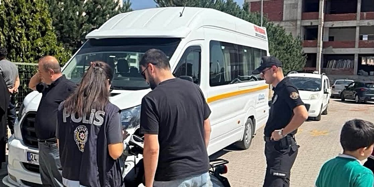 Erzincan'da Okul Çevresi Ve Servis Denetiminde 239 Kişi Sorgulandı