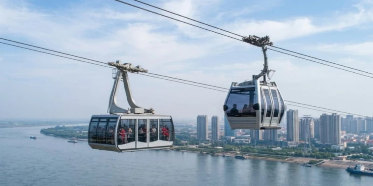 İki Ülkeyi Teleferikle Birleştirdiler: 6 Dakikada Ülke Değiştirecekler
