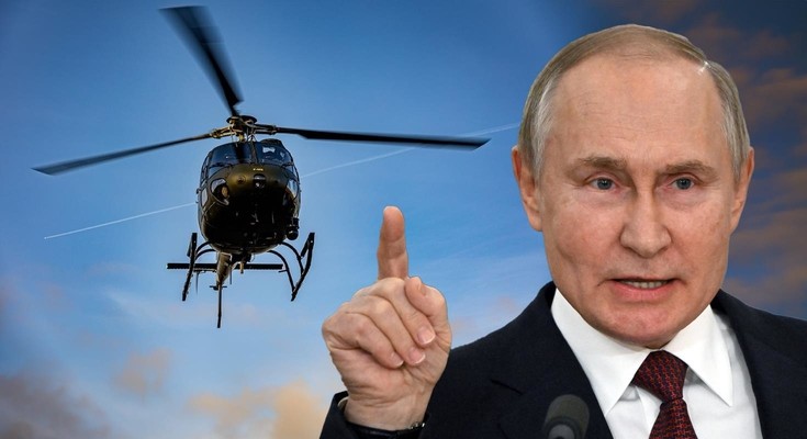 Rusya'dan NATO'yu Ayağa Kaldıran Hamle! Askeri Helikopteri Hedef Aldılar