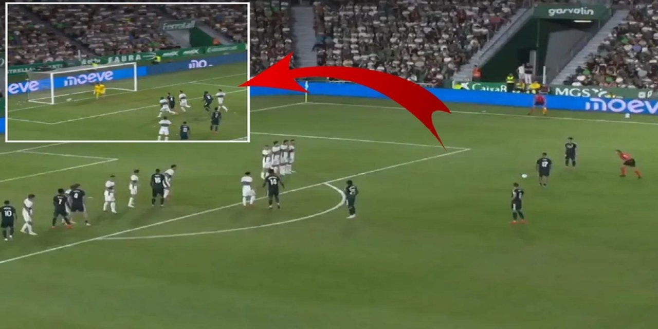Arda Güler'den Geceye Damga Vuran Frikik Golü