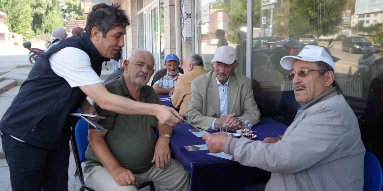 Bayburt AFAD, Aydıntepe'de Köy Köy Afet Eğitimi Verdi