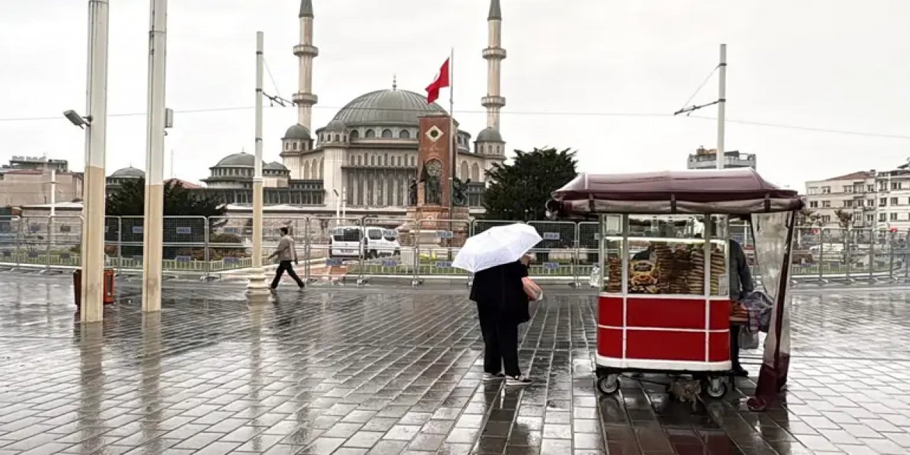 İstanbul'da Yağış Başladı