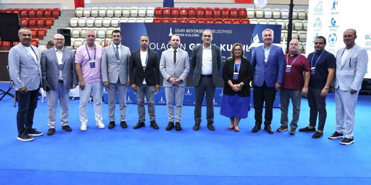 İzmir Büyükşehir Belediyesi Spor Kulübü'nde Berkhan Alptekin Yeniden Başkan Seçildi