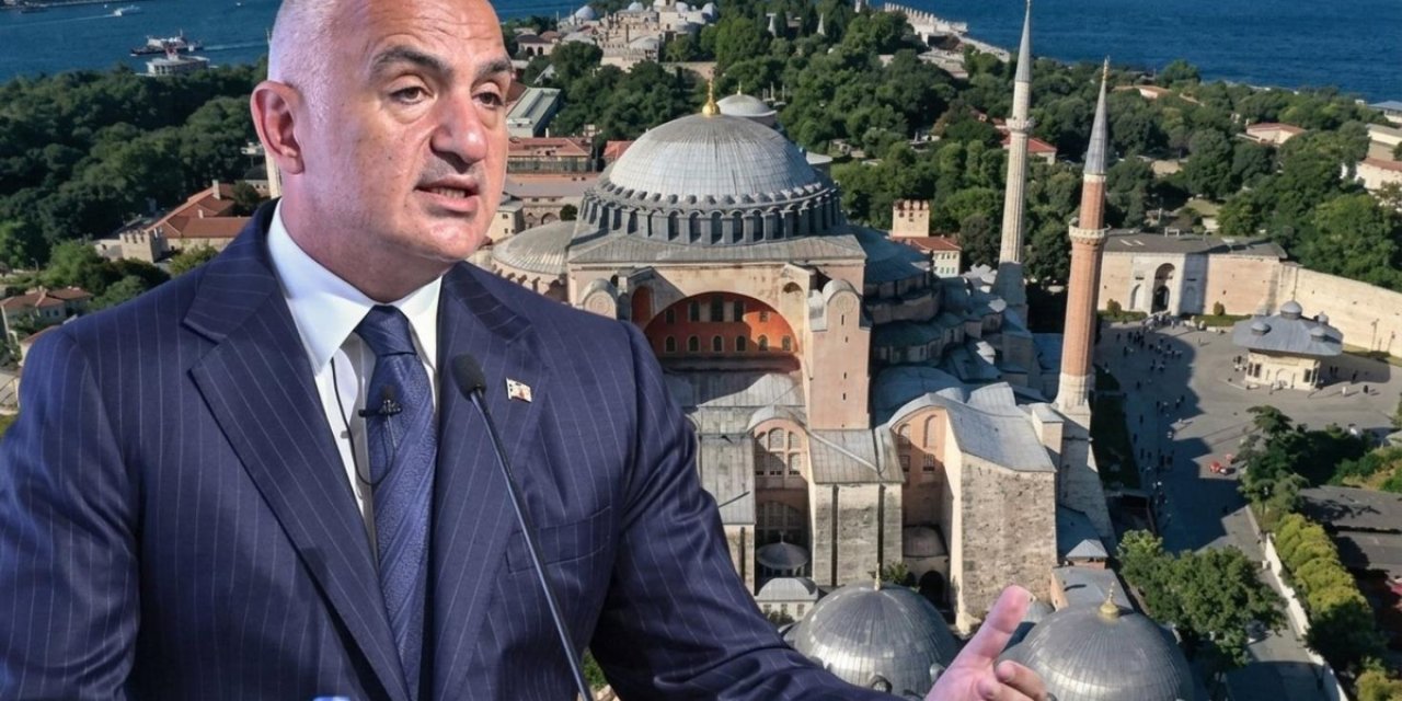 Ayasofya'nın Altında 9 Kilometrelik Gizli Dünya! Bakan Ersoy Açıkladı