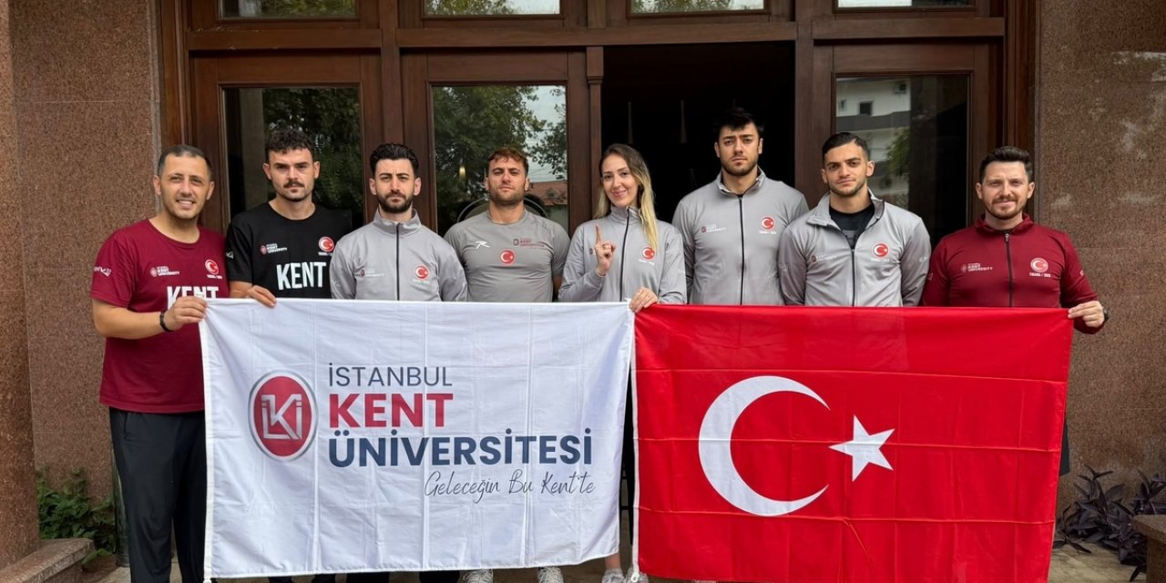 İstanbul Kent Üniversitesi'ne Avrupa Şampiyonası’nda 12 Madalya