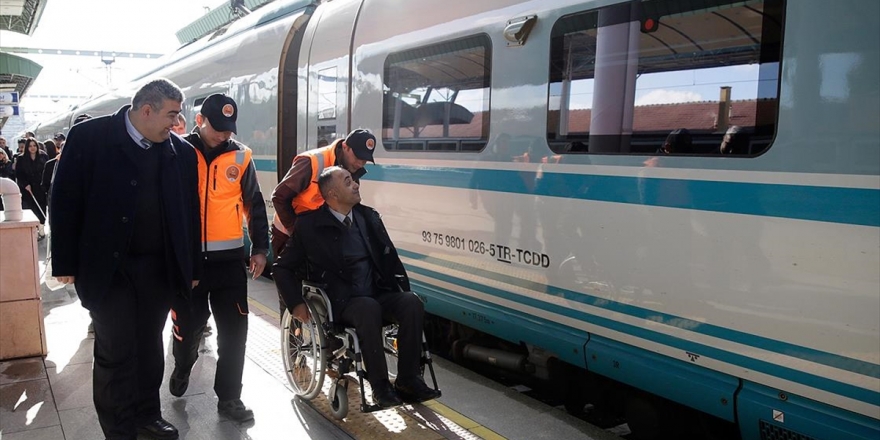 YHT Yaklaşık 1,5 Milyon Engelli Yolcu Taşıdı