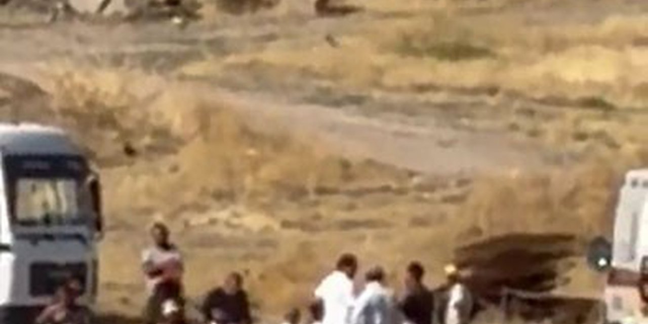 Ankara Sincan'da İnşaatta Vinçten Düşen Malzeme İşçinin Ağır Yaralanmasına Neden Oldu