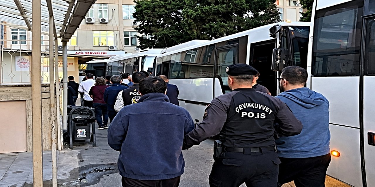 Çağrı Merkezi Operasyonunda Gözaltına Alınan 191 Şüpheli Sağlık Kontrolünden Geçti