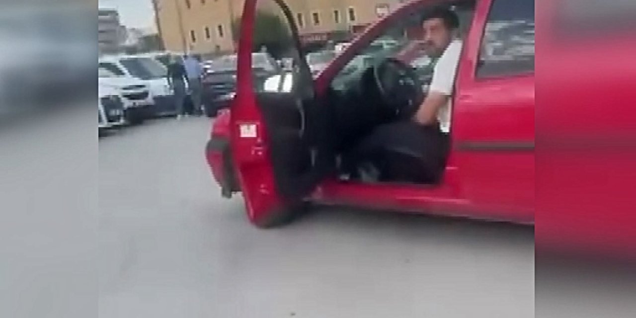 Ankara Pursaklar'da Korna Çalan Sürücüyü Tehdit Eden Z.K. Tutuklandı