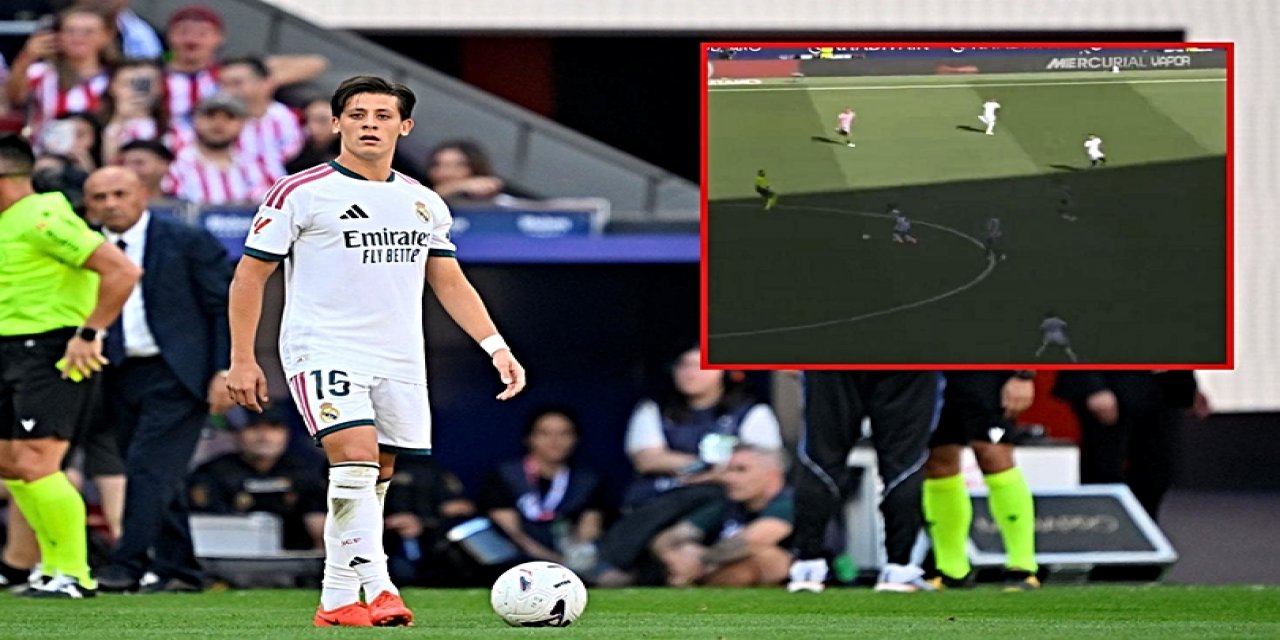 Derbide Arda Güler'i Çıldırtan An! Vinicius Junior Resmen Düşman Gibi Davranıyor