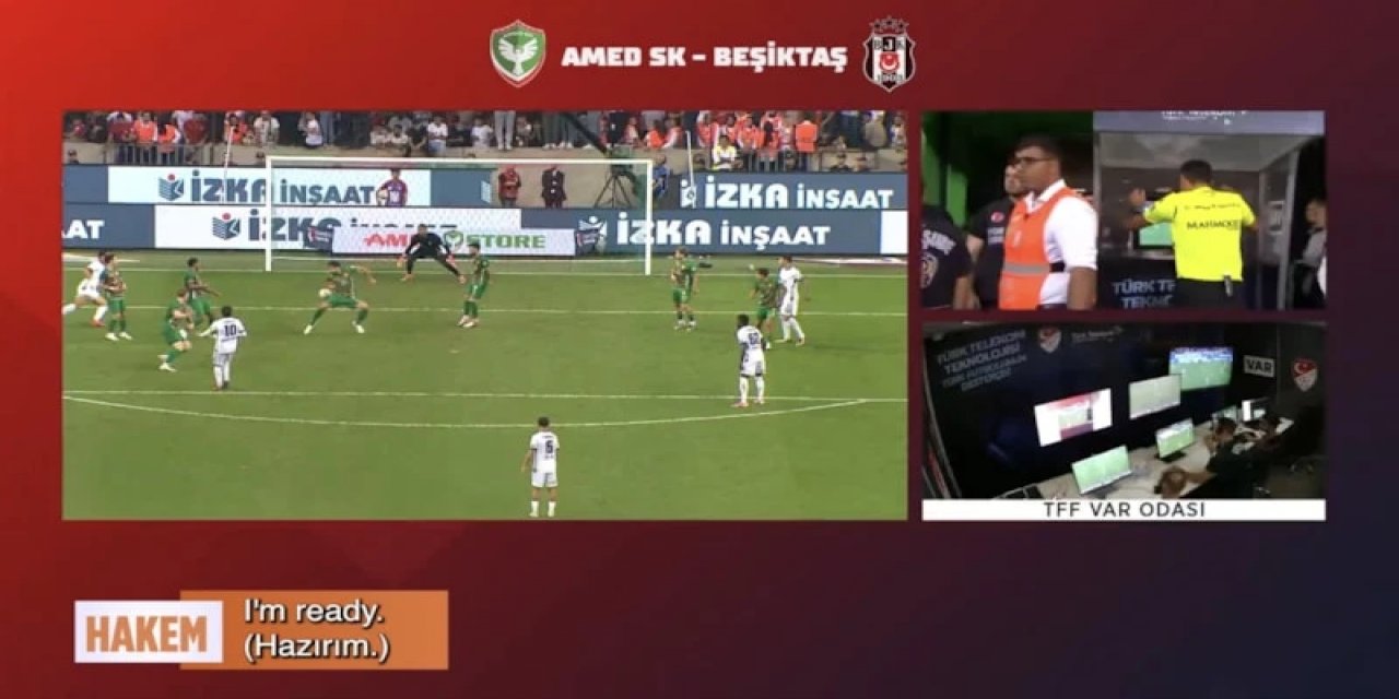Süper Lig'de 6. Haftanın VAR Kayıtları Açıklandı