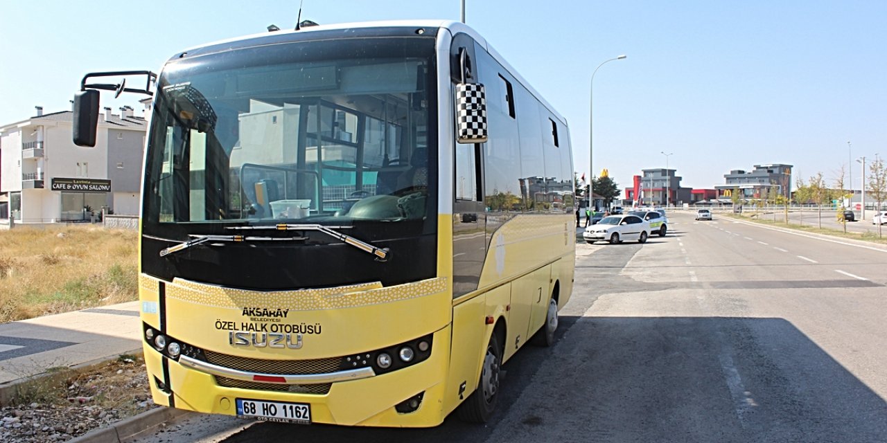 Aksaray'da Durakta Silah Sesi! Kalp Krizi Geçiren Otobüs Şoförünün Durumu Ağır