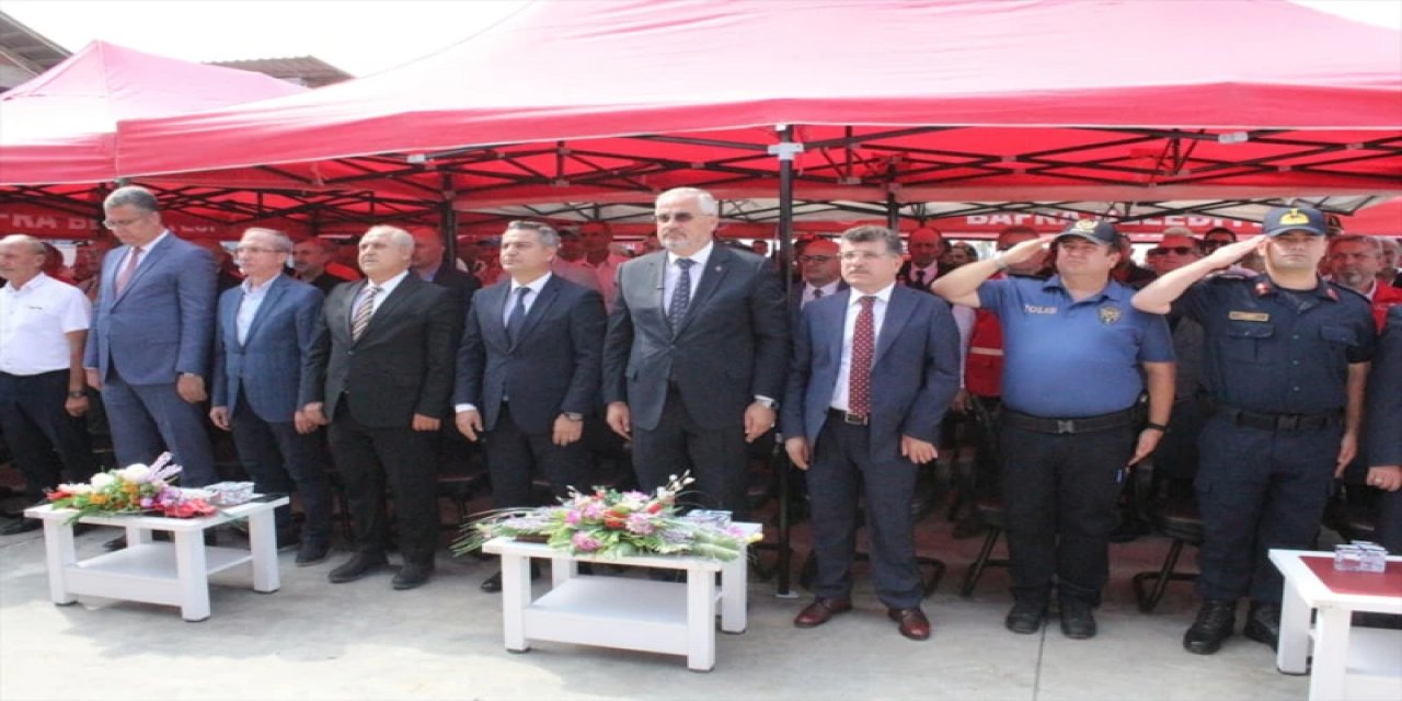 Samsun'da Çeltik Hasadı Törenle Başladı