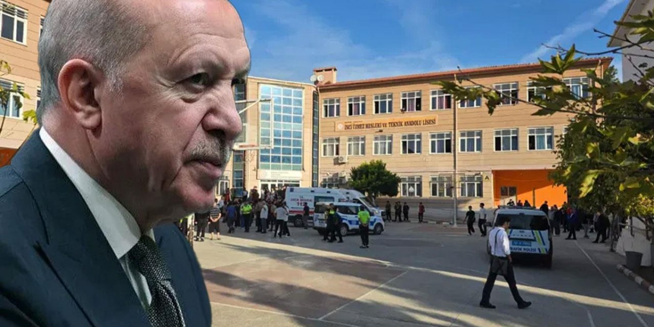 Cumhurbaşkanı Erdoğan'dan Manisa'daki Okul Saldırısı İçin İlk Yorum