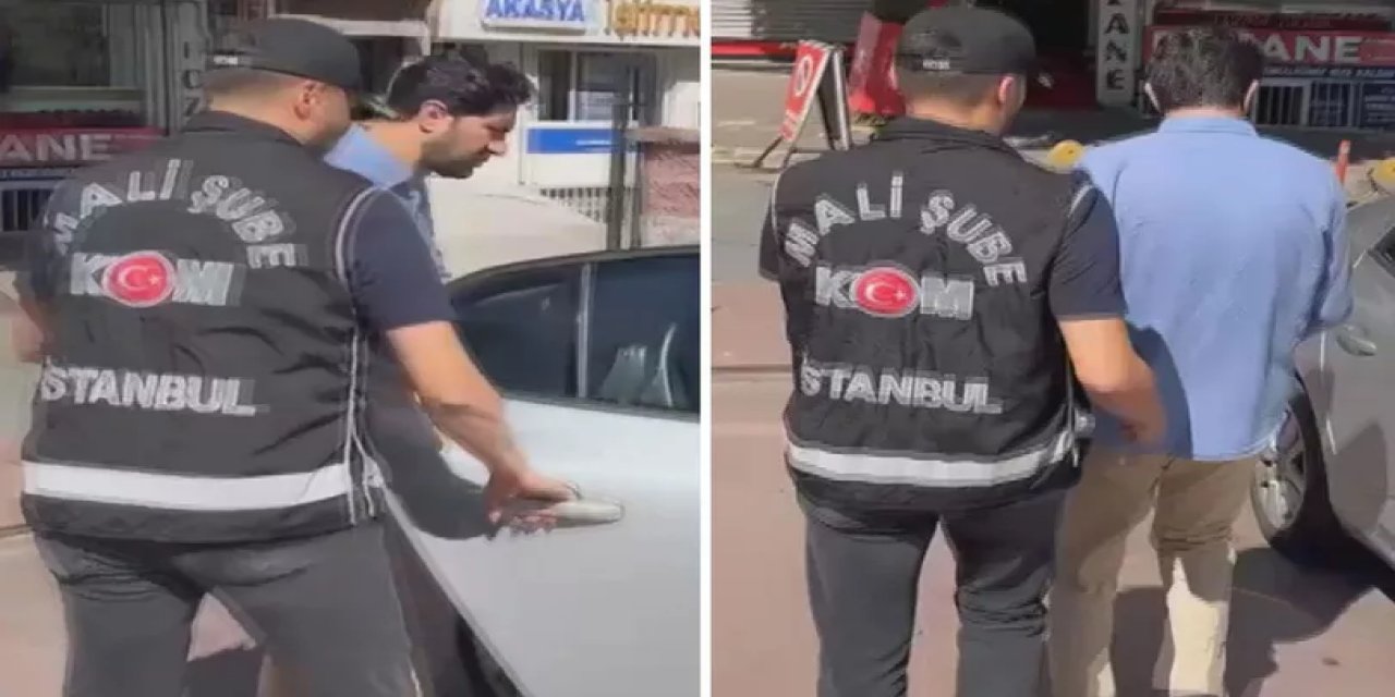 Tutuklanan Pusula Holding Başkanı Turhan'ın Polis Aracına Biniş Anları Görüntülendi