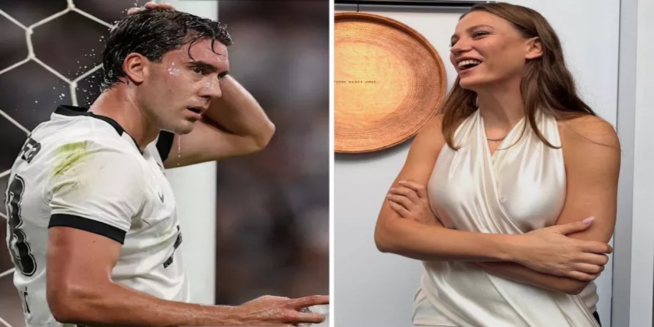 Vlahovic'ten Serenay Sarıkaya'ya Sürpriz! O Fotoğrafı Beğendi