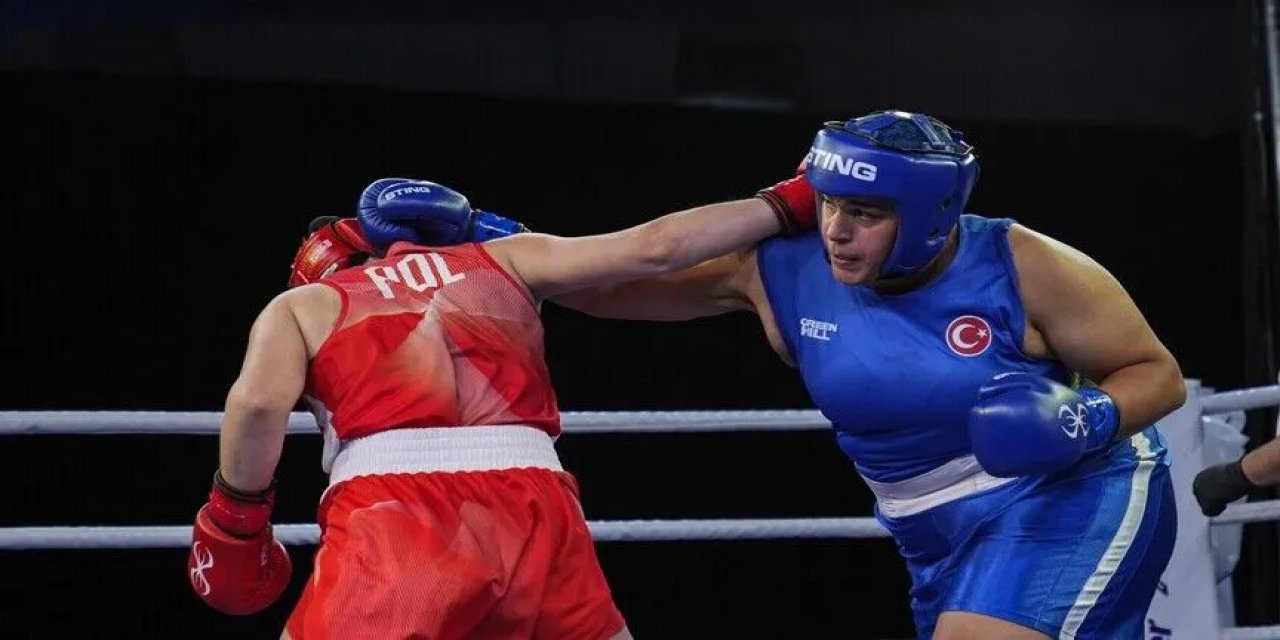 Milli Boksör Havvanur Kethüda, Avrupa Şampiyonası'nda Nakavtla Finale Yükseldi