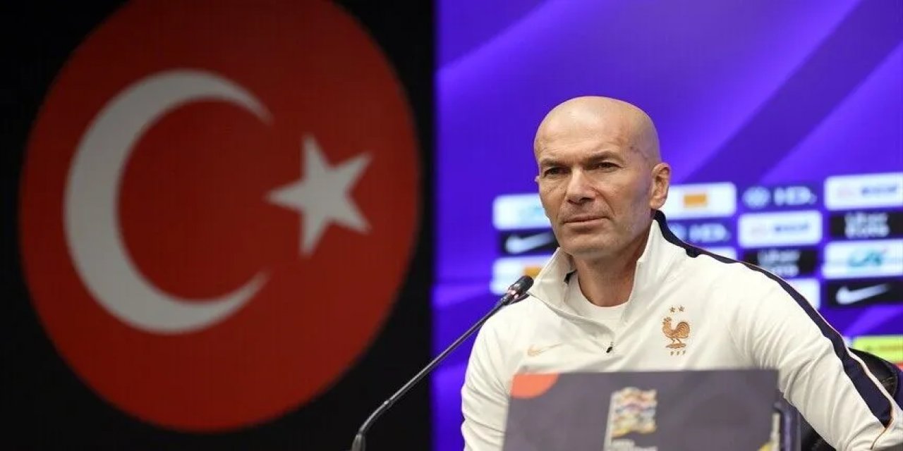 Fransa Milli Takımı Teknik Direktörü Zinedine Zidane: Türkiye Çok İyi Bir Takım