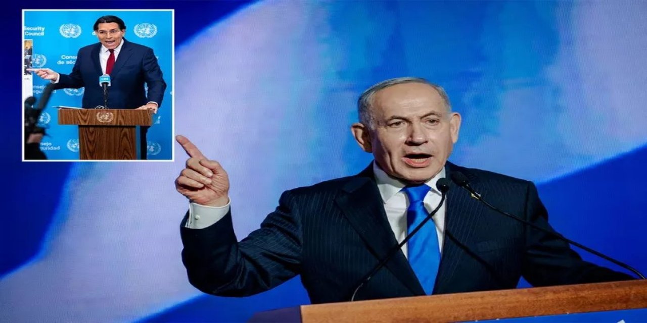 İsrail'in BM Temsilcisi, İranlı Bir Diplomatı Böyle Taciz Etti