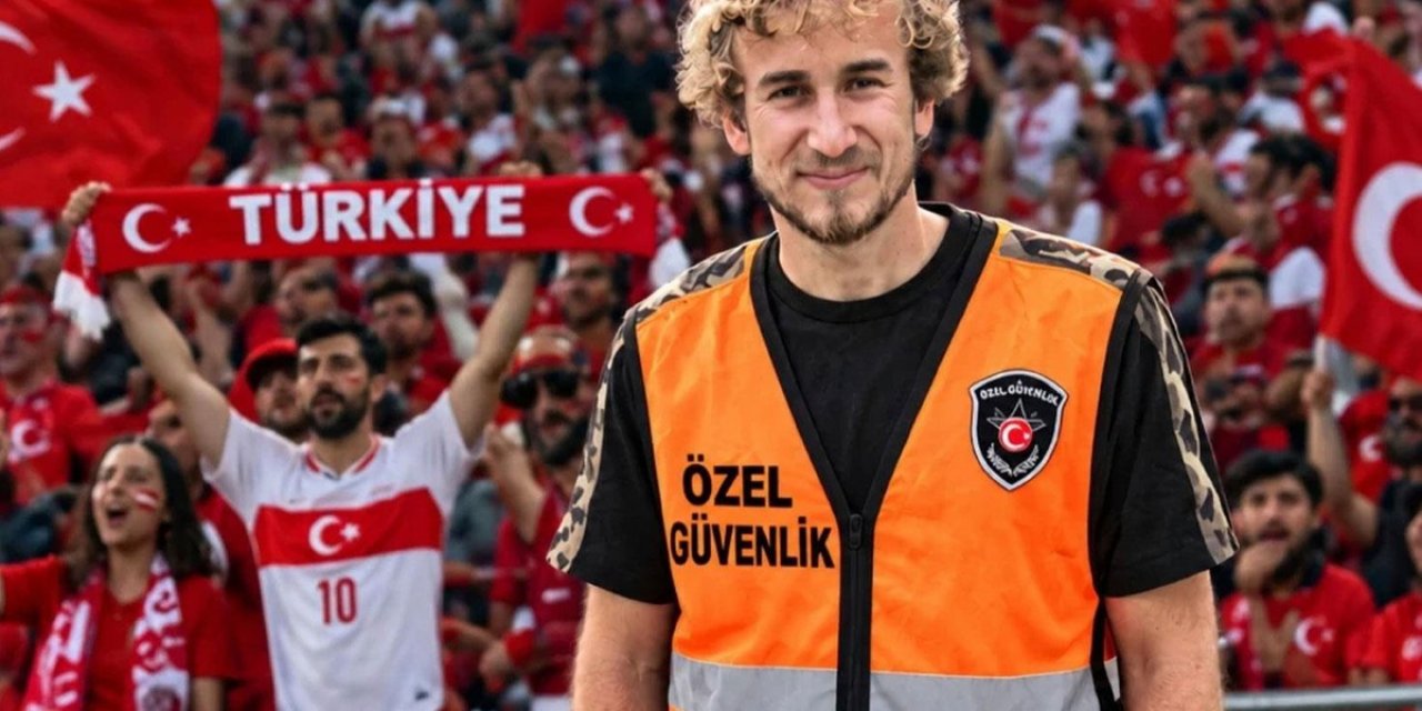 Bir Zamanlar Sahada Ter Döküyordu! Türkiye-Fransa Maçında Güvenlik Görevlisi Oldu