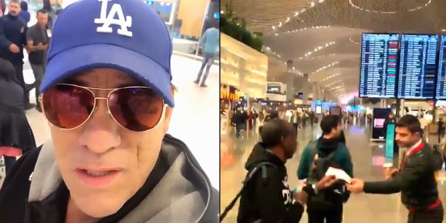 Amerikalı Oyuncu Davi'den İstanbul Havalimanı'na Övgü