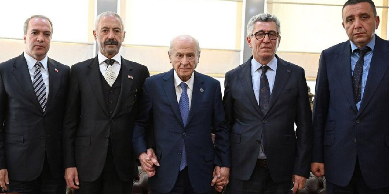 Bahçeli Bir Araya Getirdi! Sarallar ve Şahinler, MHP Genel Merkezi'nde Barıştı